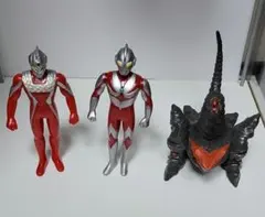 ウルトラマンソフビ　ネオス　セブン　ドレンゲラン