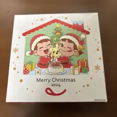 不二家 ペコちゃん ポコちゃん クリスマスプレート 2024