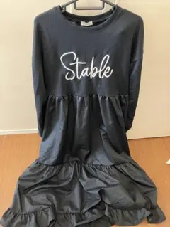 ロングワンピース 長袖 ll