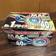 MAC用 2HD フロッピーディスク 40P 35枚未使用