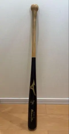 【24時間以内/匿名配送】 実使用バット ミズノプロ NPB刻印入り 岡島豪郎 MIZUNO ミズノ/硬式木製バット/ミズノプロ/岡島モデル/背番号