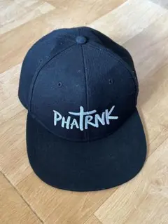 ファットランク キャップ ブラック 中古・古着通販】PHATRNK (ファットランク) FLAT VISOR CA ブラック