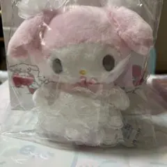 新品 サンリオ　レディマイメロディ　マスコットホルダー　ホワイト