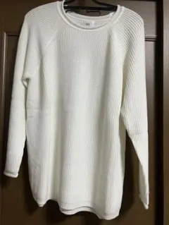 siro de labont ホワイト ニット M シロデラボンテ 白