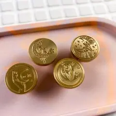 早い者勝ち❣️シーリングスタンプヘッド 4種セット 月 星系　まとめセット