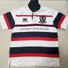 美品 カンタベリー ラグビー ユニフォーム ラガーシャツ　半袖シャツ　Tシャツ