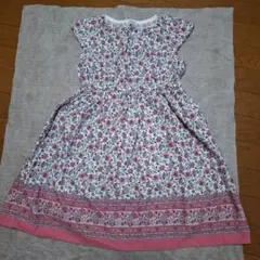 any FAM フラワープリント ワンピース 130