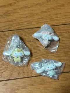 シナモロール ラテいろあにまるマスコット シナモン3種セット