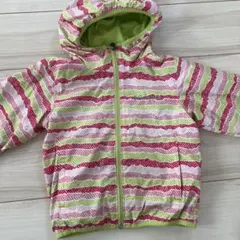 Columbia フード付きジャケット ストライプ