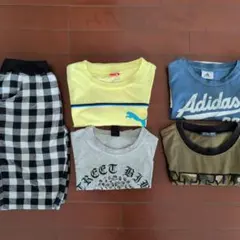 男の子130cmTシャツ他まとめ売り5点セット