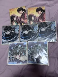 鬼滅の刃 全集中展 刀鍛冶の里編 複製ミニ色紙 時透無一郎 4点セット