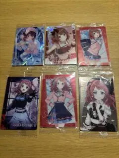 学園アイドルマスターウエハース 花海咲季 花海佑芽 6枚セット