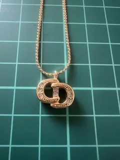 Christian Dior CDロゴ ネックレス ゴールドのサムネイル