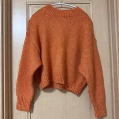 Ungrid カラーモヘヤ混ルーズニット