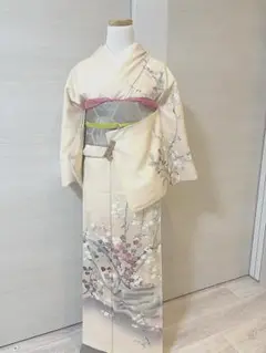 未使用、しつけ糸付きクリームベージュ訪問着と袋帯・帯揚げ帯締めの4点フルセット 楽天市場】帯締め帯揚げセット 訪問着 大きいサイズ 帯揚げ