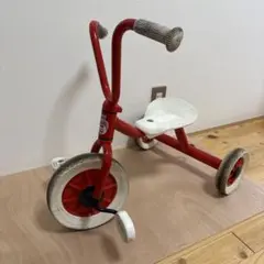 昭和レトロ バンビ ラブリーチャイルド ヴィンテージ 三輪車 レッド