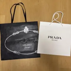 PRADA 大きめ紙袋2枚セット