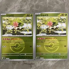 メガドリームex シェイミ　ミラー　2枚