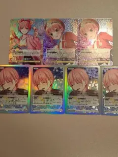 五等分の花嫁カードお祭り騒ぎの日常 中野一花RR+　GRまとめ売り
