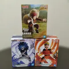 NARUTO　ナルト　サスケ　我愛羅　フィギュア