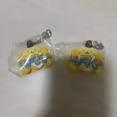 サンリオキャラクターズ　メルヘン工房おなまえホルダー　ポムポムプリンセット