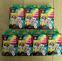 instax mini rainbow 10枚入　7箱　70枚