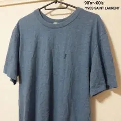 イヴサンローラン YSL 90s 00s 半袖 TシャツワンポイントロゴメンズLのサムネイル
