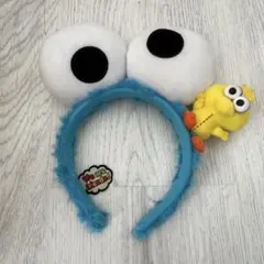 セサミストリート　クッキーモンスター　カチューシャ　ユニバ　USJ