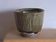 取っ手のないコーヒーカップ 蕎麦猪口 コップ 湯飲み ハンドメイドのサムネイル