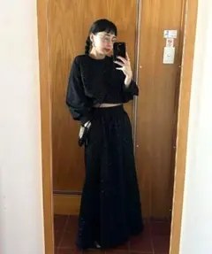 美品 アメリヴィンテージ スパークルドット シャツワンピース 田中