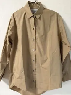 MICA&DEAL 長袖シャツ ベージュ 36