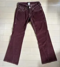 ルームさん専用TRUE RELIGION US製　パンツ　コーデュロイ　US26 2025年最新】トゥルーレリジョン コーデュロイの人気アイテム