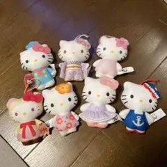ハローキティ ぬいぐるみ 7個セット
