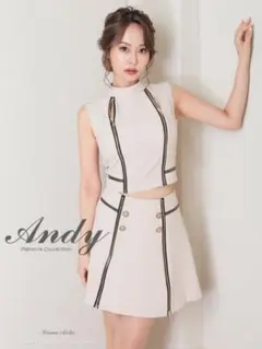 andy セットアップ　S ベージュ irma settan rans