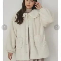 美品♡メリージェニー♡ファーもこもこコート♡ 美品♡メリージェニー♡ファーもこもこコート♡