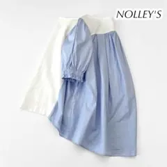 NOLLEY'S ノーリーズ 切り替えプルオーバーカットソー 異素材のサムネイル