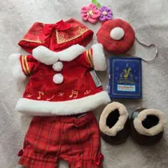 シェリーメイ　Xmasサンタコスチューム ぬいぐるみ用　ダッフィー