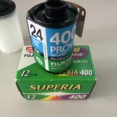 FUJIFILM PROVIA 400 24枚　SUPERIA 400 12撮
