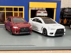トミカ　限定色　ランサー　エボリューション　エボX セット　まとめのサムネイル