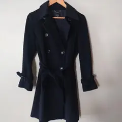 INED アンゴラ混合コート