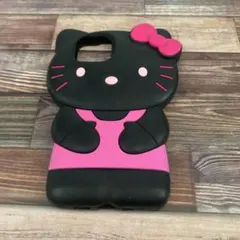ハローキティ iPhone13 14 シリコンケース
