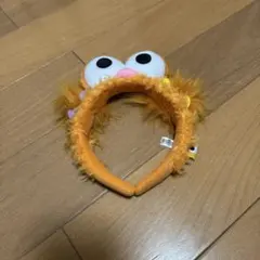 USJ クッキーモンスター　カチューシャ オレンジ