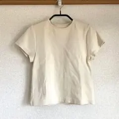 SHISHIKUI シシクイ 半袖 リブ カットソー アイボリー F SHISHIKUI シシクイ 半袖 リブ カットソー アイボリー F - メルカリ