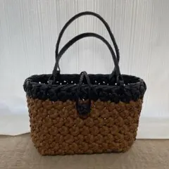 クラフトかごバッグ