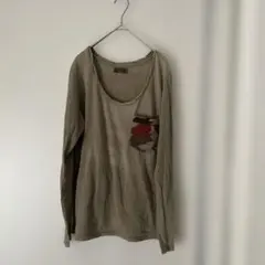 W&LT asymmetry layered long sleeve Tシャツ - メルカリ