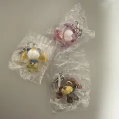 お茶犬　めじるしアクセサリー　3点セット