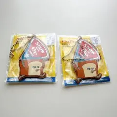 パンどろぼう オリジナル ラバー ストラップ 雪印6Pチーズ　2個