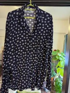 SOUNDS "GOOOOD" ネイビー花柄長袖シャツ