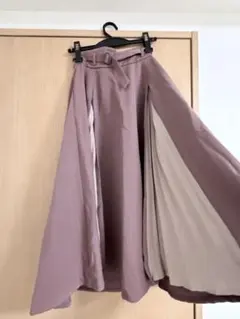 アンアナザーアンジェラス　プリーツ使いフレアースカート