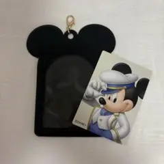 ミッキー カードケース キーホルダー ディズニーストア